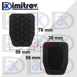 Гумичка педал BMW 1 3 5 6 7 8 X1 X3 X5