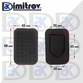 Гумичка педал Citroen AX BX C15 Saxo Peugeot 106