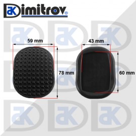 Гумичка педал Fiat Brava Bravo Marea
