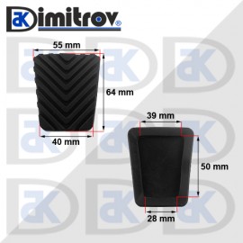 Гумичка педал Hyundai Accent Porter Sonata Elantra KIA Carnival Rio Ceed Sportage Venga