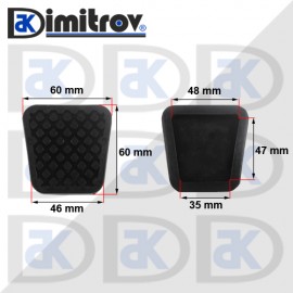 Гумичка педал Land Rover Freelander