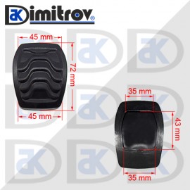 Гумичка педал Ford Transit MK8 Transit Custom Tourneo Custom