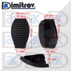 Гумичка педал Fiat Punto 188