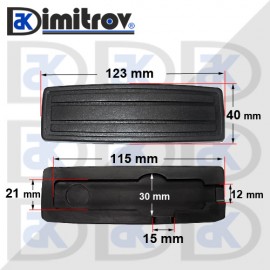 Гумичка педал Nissan Cherry Figaro Micra NP300 Navara Patrol Y60 Pulsar Safari Sunny