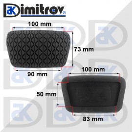 Гумичка педал Mazda 3 5 6 CX-7 MX-5 Premacy RX-8