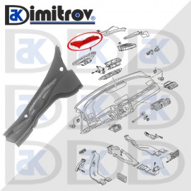 Панел под челното стъкло VW Passat B6 B7
