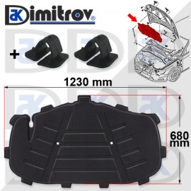 Предпазна кора преден капак Audi A3 RS3 Предпазна кора преден капак Audi A3 RS3