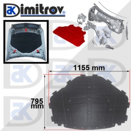 Предпазна кора преден капак BMW X5 (E70) X6 (E71) Предпазна кора преден капак BMW X5 (E70) X6 (E71)