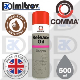 Спрей ръжда - проникващ Comma Release Oil 500 ml