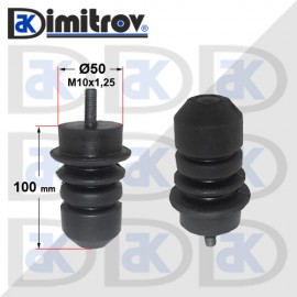 Буферен тампон M10x1,25 х Ø50 х 100 mm
