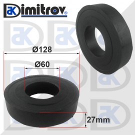 Гумен тампон Ø 60 х Ø128 х 27 mm