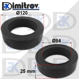 Гумен тампон Ø 84 x Ø 120 x 25 mm