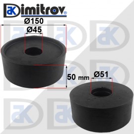 Подложка гумена Ø150 x Ø45 x 50 mm VW Transporter IV