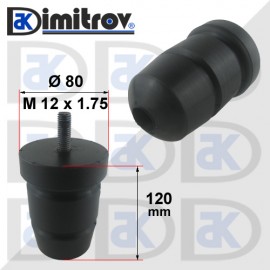 Буферен тампон M12 x 1,75 х Ø80 х 120 mm