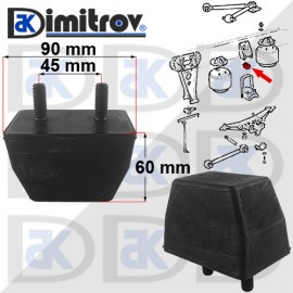 Буферен тампон DAF 65 65CF 75 75CF 85 85CF 95 95XF CF CF65 CF75 CF85 F1900 F2300 F2700 LF LF45 LF55 XF95 XF105