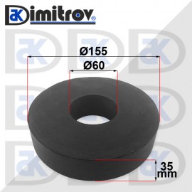 Тампон пружина Ø 60 x Ø155 x 35 mm