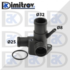 Фланец охладителна течност Seat Alhambra Cordoba Ibiza Inca Toledo Volkswagen Caddy Golf Passat Polo Sharan Vento