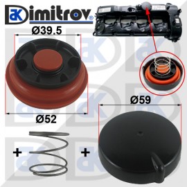 Капак на клапаните с мембрана Mercedes C-Class CLS E-Class GLC GLE GLK M-Class S-Class SLC SLK Sprinter Viano Vito Mixto