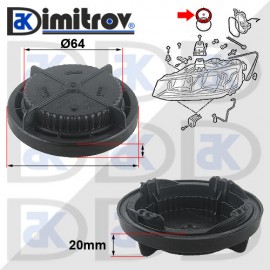 Капачка фар пластмасова Audi Seat Skoda Volksgwagen