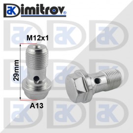 Болт холендров M12x1 - 29 mm