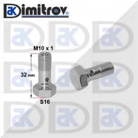 Болт холендров M10x1 - 32 mm