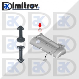 Държач декоративен капак двигател Citroen C4 C5 C8 Evasion Jumpy Xsara Picasso Xsara Peugeot 206 307 308 406 