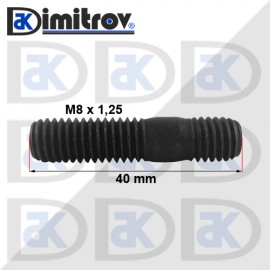 Шпилка генерация M8 x 1,25 x 40 mm