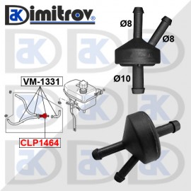 Тройник маркуч Ø8 x Ø8 x Ø10 mm Land Rover 90 110/127 Defender Discovery