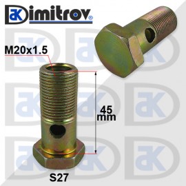 Болт холендров M20x1,5 - 45 mm