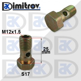 Болт холендров M12x1,5 - 25 mm