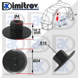 Гайка шестограм броня кори капаци подкалник Seat Volkswagen
