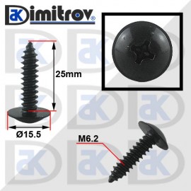 Винт Ø15 x 6.2 x 24