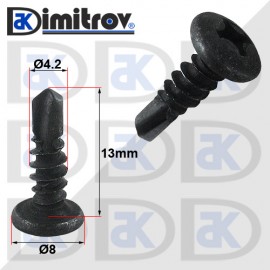 Винт 13 x Ø8 x Ø4.2