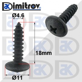 Винт 18 x Ø11 x Ø4.6