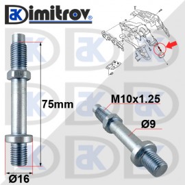 Шпилка генерация M10 x 1.25 x 75 mm Ford Mazda