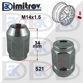 Гайка джанта M14 x 1,5