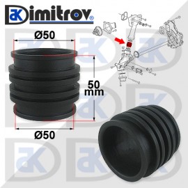 Права свръзка за маркуч Ø50 x Ø50 x 50 mm - Renault Trucks Volvo Trucks