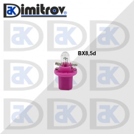 Крушка табло BX8.5D лилав