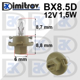 Крушка табло BX8.5D