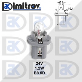 Крушка табло B8.5D 24V 