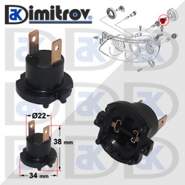 Фасунга конектор Mazda 3 5 323 Protege Aprilia Kawasaki