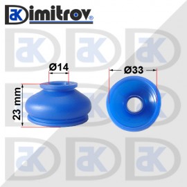 Маншон силиконов Ø14 х Ø33 х 23 mm