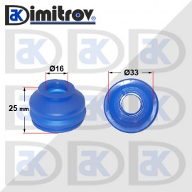 Маншон силиконов Ø16 х Ø33 х 25 mm
