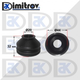 Маншон силиконов Ø20 х Ø44 х 32 mm