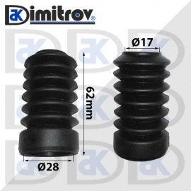 Маншон универсален Ø 17 x Ø 28 x 62 mm