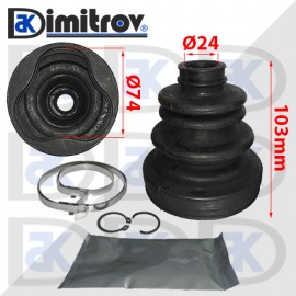 Маншон каре Ø 24 x Ø 74 x 103 mm Daewoo Evanda Leganza Nubira Tacuma