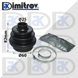 Маншон каре Ø 25 x Ø 60 x 82 mm