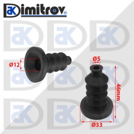 Маншон универсален Ø  5 x Ø 33 x 46 mm