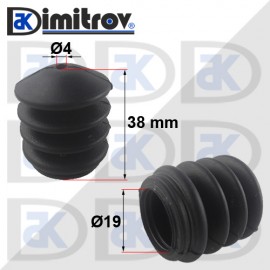 Маншон универсален Ø4 x Ø19 x 38 mm