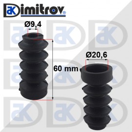 Маншон гумен Ø9,4 x Ø20,6 x 60 mm